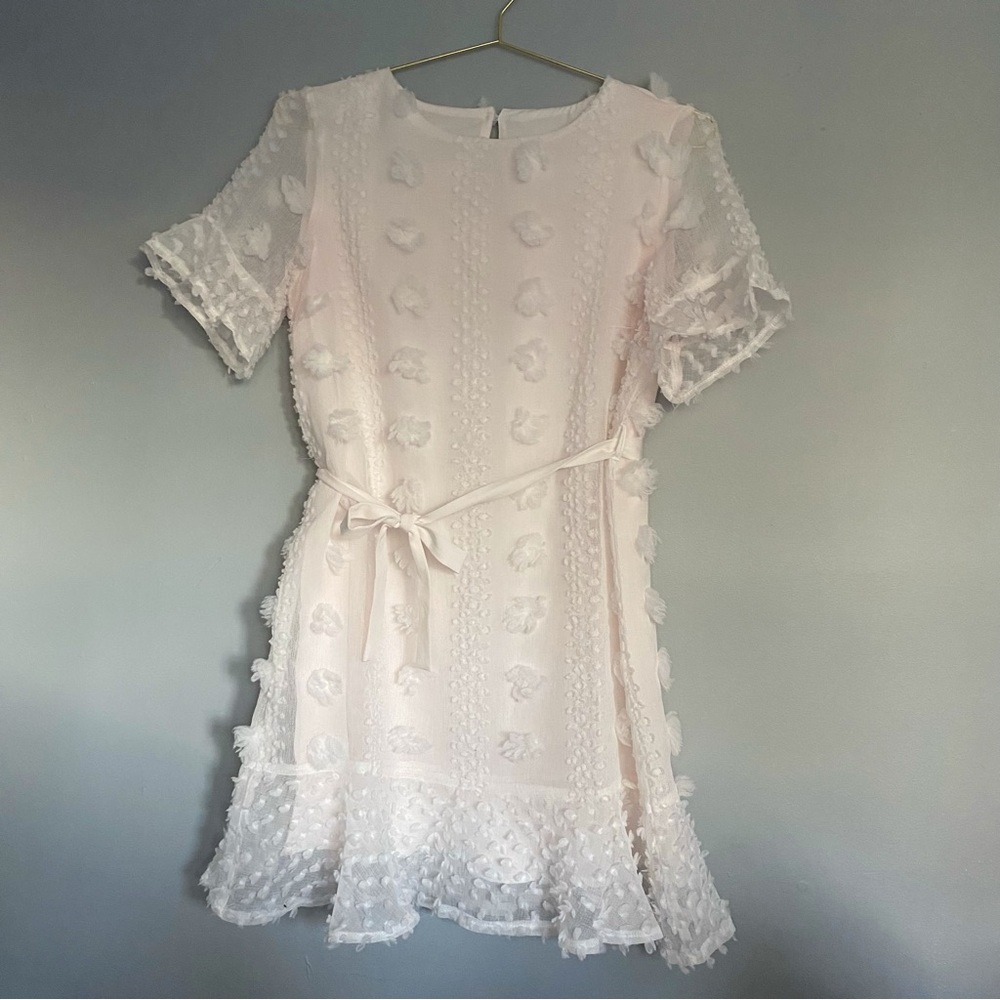 Savi mom Nordstrom maternity dress Pale pink delicate baby pink shower cottage